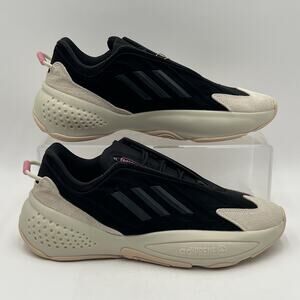 Mens Sz 11 Adidas Ozrah Core Black Carbon Aluminum Casual Low Top Sneaker GX1878